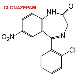 Accion medicamento de clonazepam del mecanismo